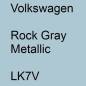 Preview: Volkswagen, Rock Gray Metallic, LK7V.